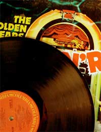 Rock Memorabilia 1970s Award Discs Gold